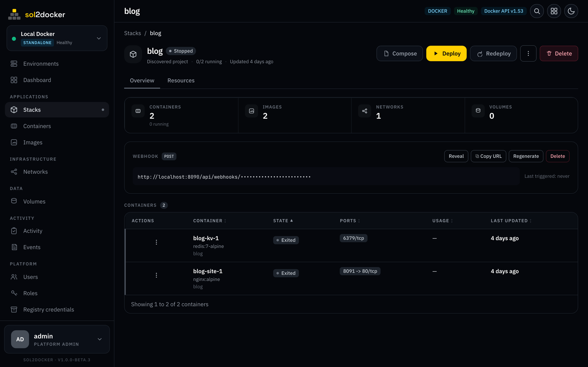 sol2docker deploy webhook